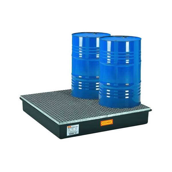 Image de BAC DE RÉTENTION PFV GRIS 220/4 AVEC CAILLEBOTIS GALVANISÉ