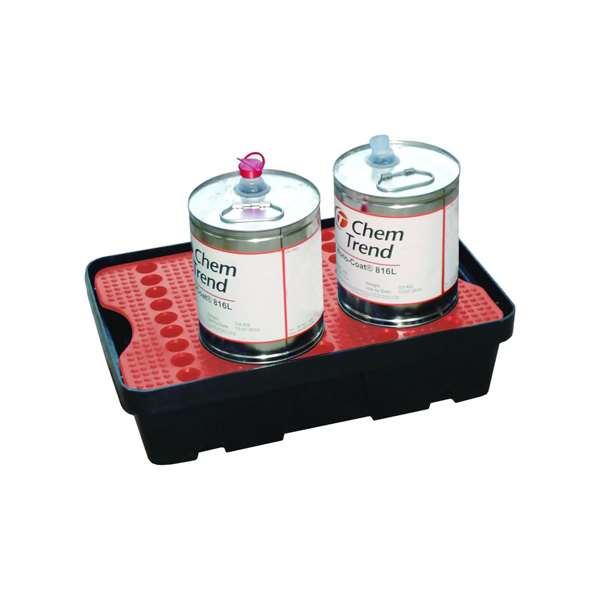 Image de PLATEAU DE RÉTENTION PE 20 AVEC CAILLEBOTIS PE