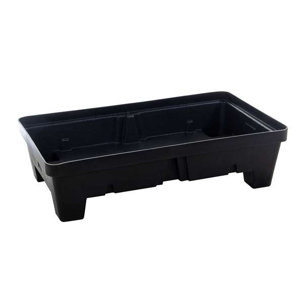 Image de PLATEAU DE RÉTENTION PE 60 LITRES AVEC PIEDS SANS CAILLEBOTI