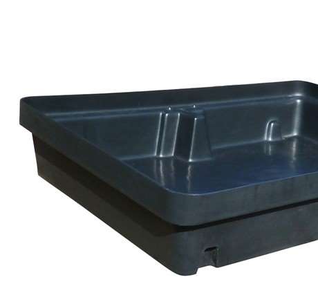 Image de PLATEAU DE RÉTENTION PE 100 SANS CAILLEBOTIS