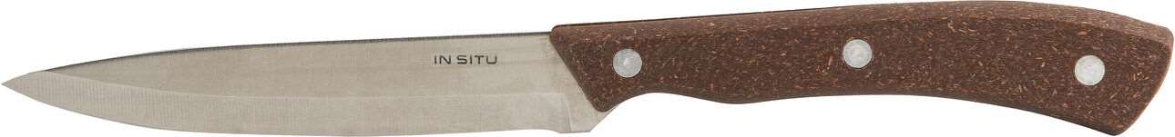 Image de COUTEAU A STEAK BAMBOU LAME CRANTÉE (LONG.230MM)