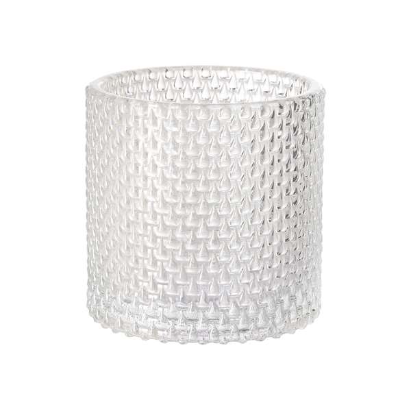 Image de BOUGEOIR CALM VERRE TRANSPARENT (H.80MM DIAM.80MM) X6