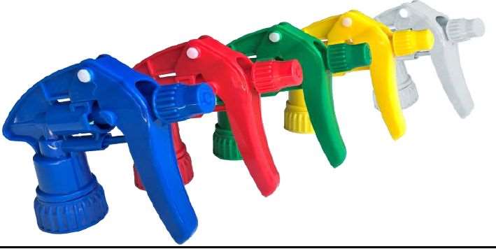 Image de TETE DE PULVERISATEUR POUR BIDON VIDE 650ML JAUNE