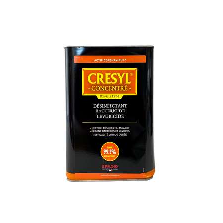 CRESYL CONCENTRE NETTOYANT/DESINFECTANT/DESODORISANT 5L