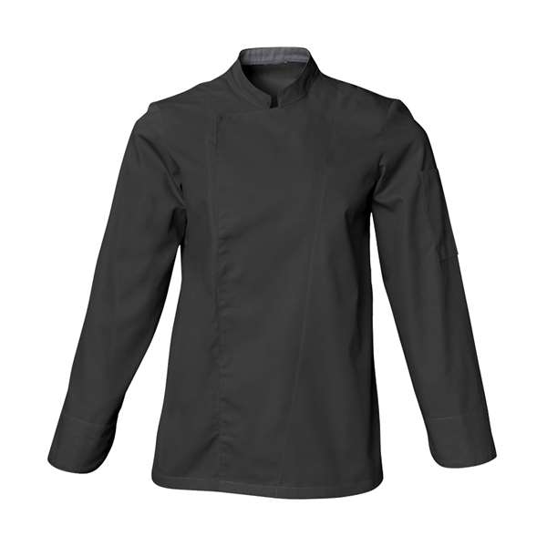 Image de VESTE DE CUISINE COOKIE ML NOIR T5