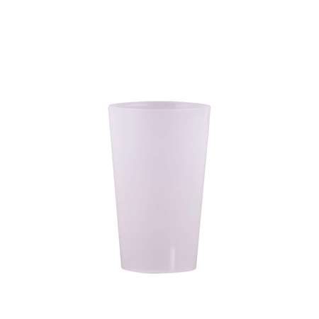 GOBELET REUTILISABLE TRANSPARENT FUN CUP 25/33CL X500