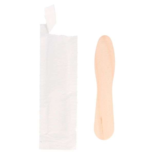 Image de CUILLERE A GLACE BOIS NATUREL SACH INDIVIDUEL LONG.75MMX600