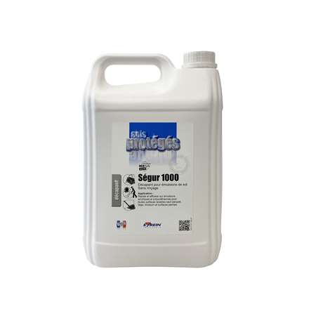 SEGUR 1000 DECAPANT SOL POUR EMULSION SANS RINCAGE 5L