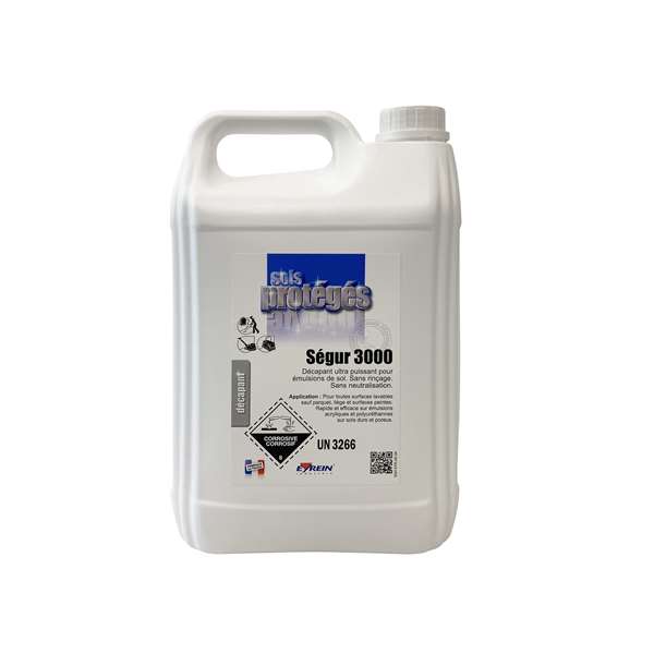 Image de SEGUR 3000 DECAPANT SOL ULTRA PUISSANT SANS RINCAGE 5L