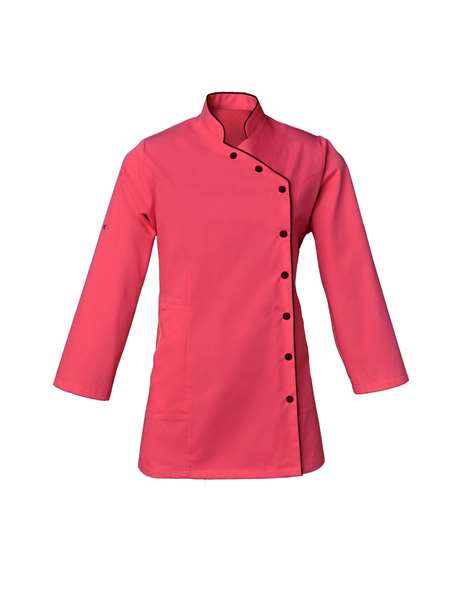 Image de TUNIQUE ODILE MANCHES REGLABLES POLY/COT 195GRS FUSHIA T4