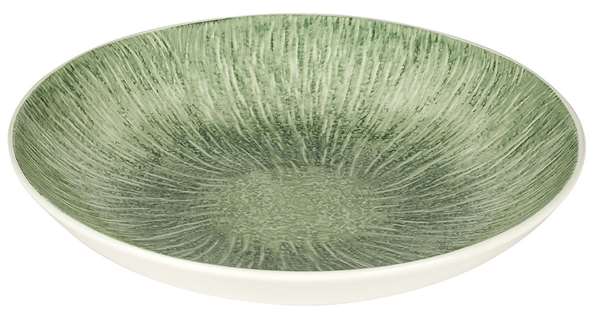 Image de ASSIETTE CREUSE 'AXONE DARK' DIAM.260MM