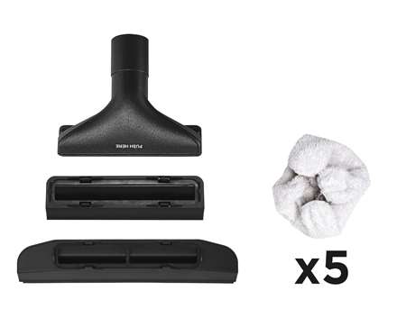 KIT LAVE VITRE VAPEUR & ASPIRATION