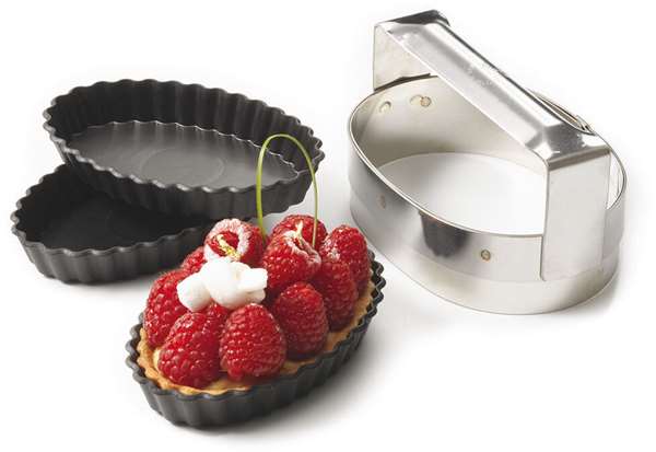 Image de 12 TART OBLONGUE EXOGLASS