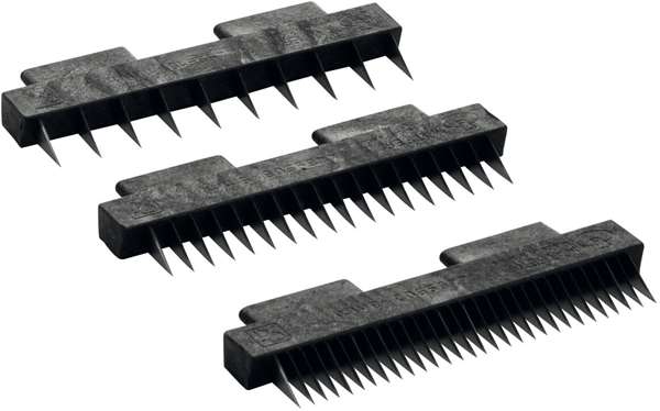 Image de 3 PEIGNES A CHOCOLAT 3/5/10 MM