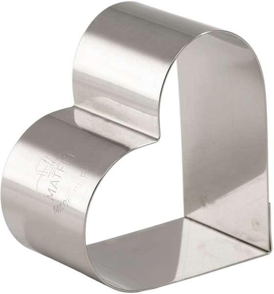 Image de 4 NONNET. INOX COEUR 70X55X30