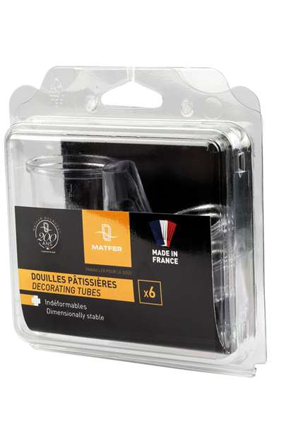 Image de 6 DOUILLES DECORS PATISSERIE 2