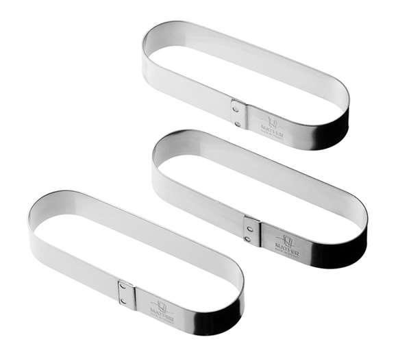 Image de 6 OBLONG A TARTELETTE 130X40 M