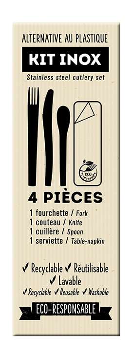 Image de ATOLL SETS COUVERTS INOX 4/1