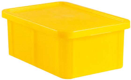 Image de BAC 600X400H335/ 55L+CV JAUNE