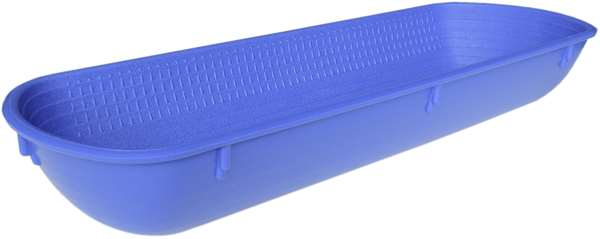 Image de BANNETON OVAL PP BLEU 1500G