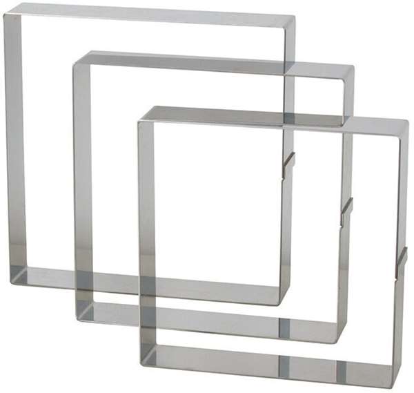 Image de CARRE A ENTREMETS    INOX  275