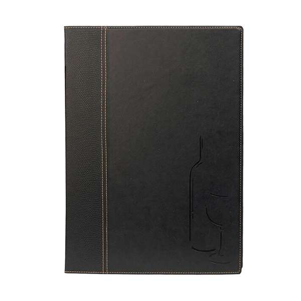 Image de CARTE VINS SIMILI CUIR A4 N