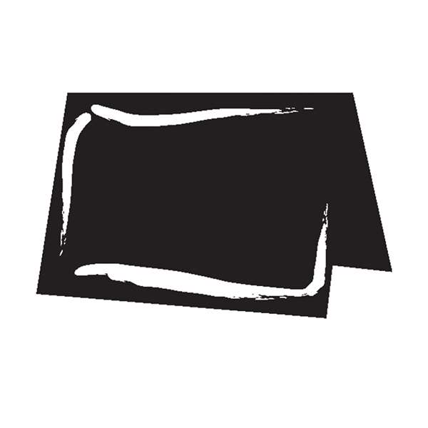 Image de CHEVALET DE TABLE A LA CRAIE NEUTRE (FTS70X50MM)