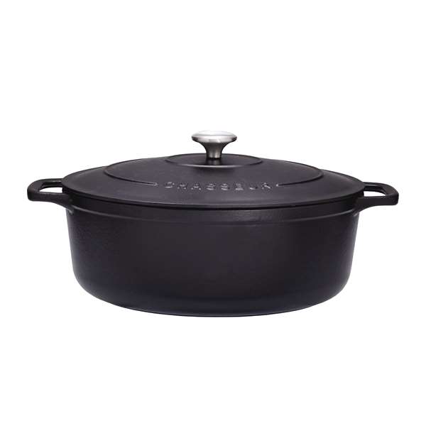 Image de COCOTTE OVALE FONTE NOIR L350