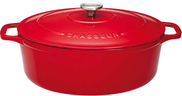 Image de COCOTTE OVALE FONTE ROUGE 5.6L