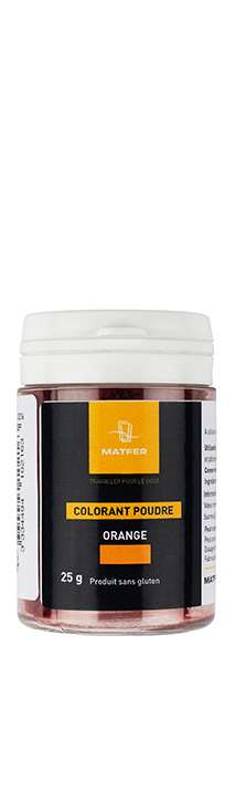 Image de COLORANT POUDRE ORANGE 25GR