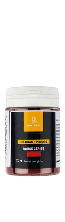Image de COLORANT POUDRE RGE CERISE 25G