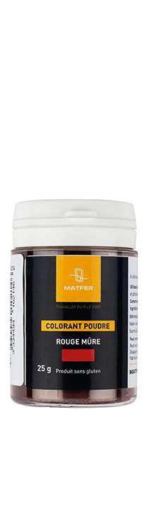 Image de COLORANT POUDRE RGE MURE 25GR