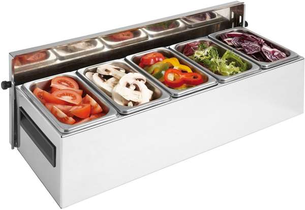 Image de CONDIBOX AVEC 5 BACS GN 1/9