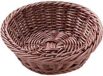 Image de CORBEILLE RDE CHOCO D230 H65