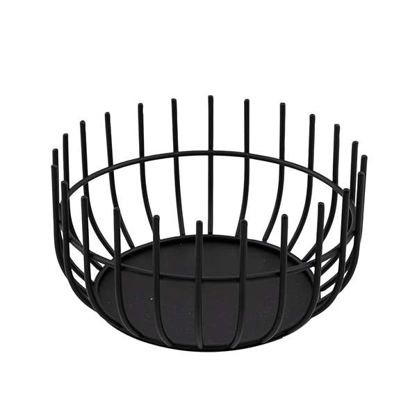 Image de CORBEILLE RONDE NOIRE