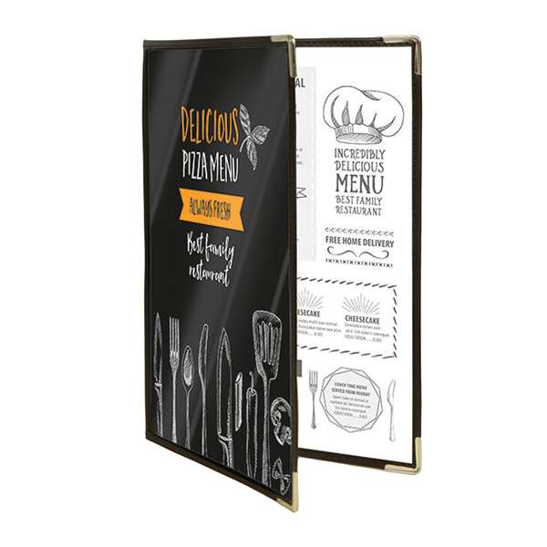 Image de CRYSTAL X3 PROTEGE MENUS A4