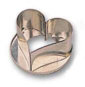 Image de DECOUPOIR 'THE' INOX COEUR N°3