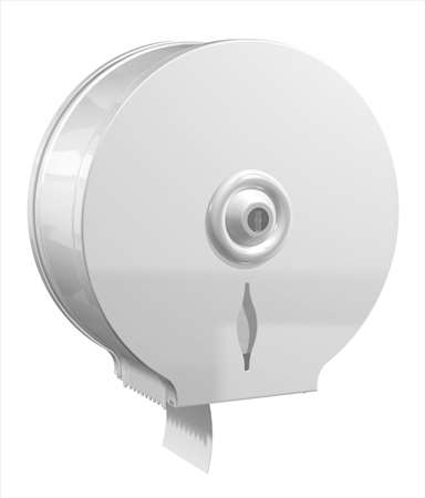 DISTRIBUTEUR JUMBO A CLEF METAL-BLANC (REF58586)