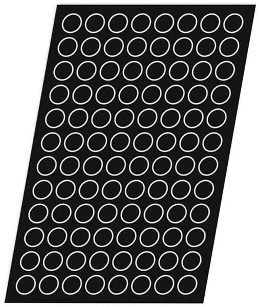 Image de FLEXIPAN 60X40 MEDAILLONS 28X8