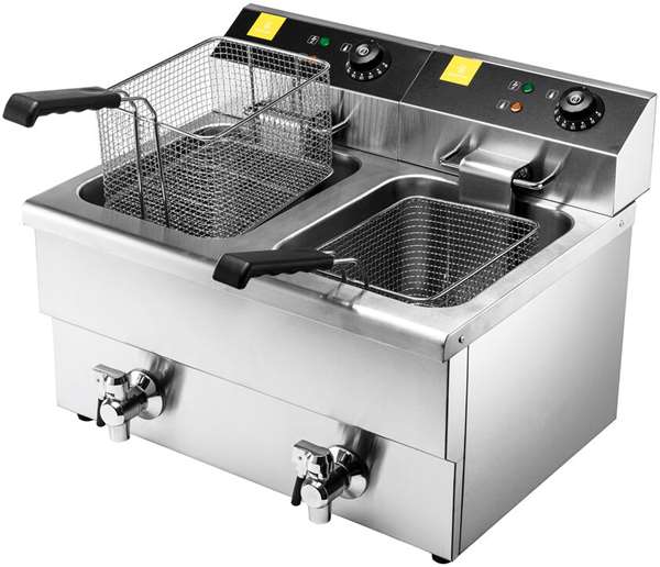 Image de FRITEUSE EMB 2X8L 6.5KW A/ROB