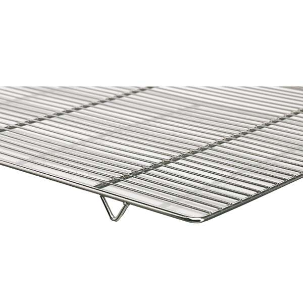 Image de GRILLE A PIED FIL INOX 600x400