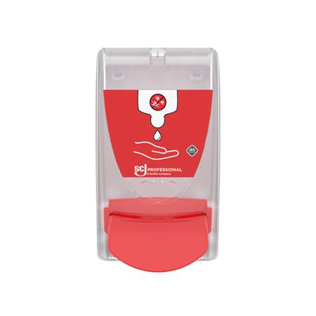 DISTRIBUTEUR SCJ DESINFECTION ROUGE 1L