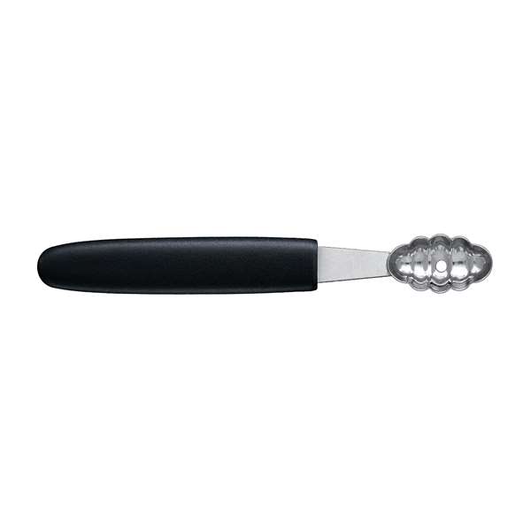 Image de MOULE A POMMES OVALE CANNELE INOX DIAM.32MM