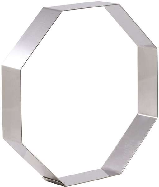 Image de OCTOG.ENTREMET INOX 240X240X40