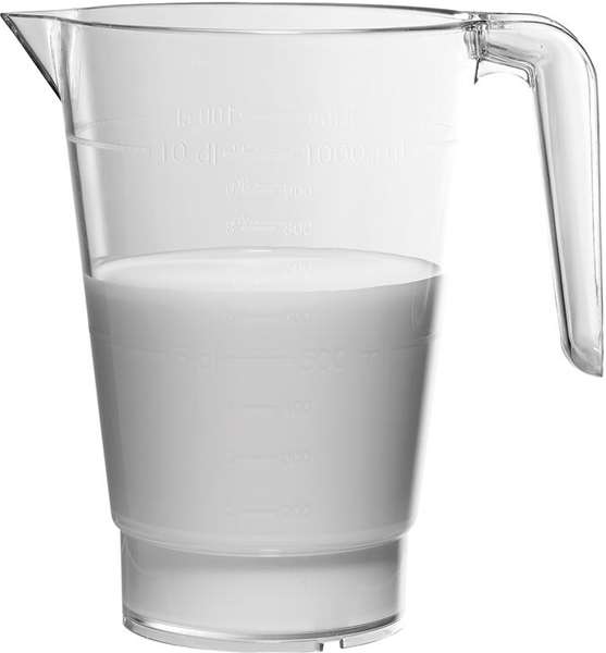 Image de PICHET GRADUE CRISTAL+ 1LITRE