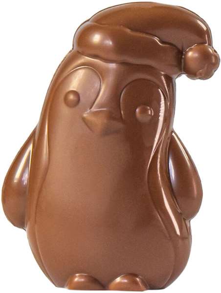 Image de PLAQ 2 PINGOUINS A BONNET H80