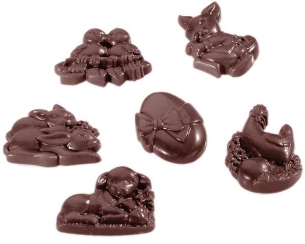 Image de PLAQ 3X6 SUJETS Pâques S/BPA