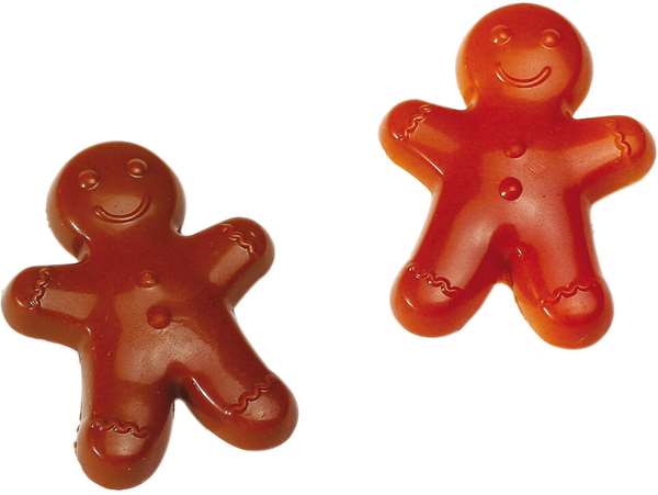 Image de PLAQUE 10 MOULES GINGER MAN  S