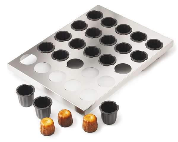 Image de PLAQUE 16 CANNELE EXOGLASS 55