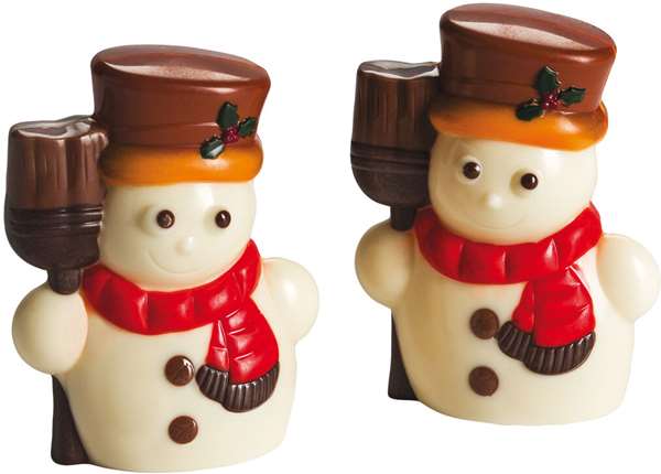 Image de PLAQUE 2 BONHOMMES DE NEIGE